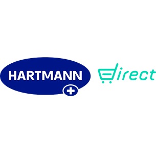 Logo hartmann direct représenté par une ellipse et une croix